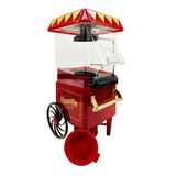 Máquina De Crispetas Popcorn Machine Fh-54 Aire Caliente Roja 110v