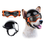 Casco De Seguridad For Mascotas, Ojos Pequeños X