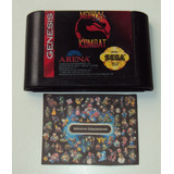 Mortal Kombat Original Americano Para Mega Drive