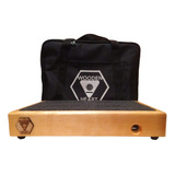 Pedalboard De Madera De 70 X 40 Cm Con Funda 