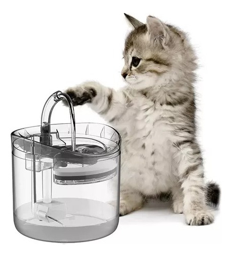 Fuente De Agua Para Mascotas Gatos Silencioso Fuente Automat