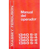 Manual Del Operador Tractores Massey Ferguson 1340 1360