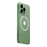 Caja De Teléfono De Metal Magnético Avanzado Para iPhone 14