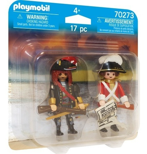 Playmobil 70273 Duo Pack Pirata Y Soldado Plb