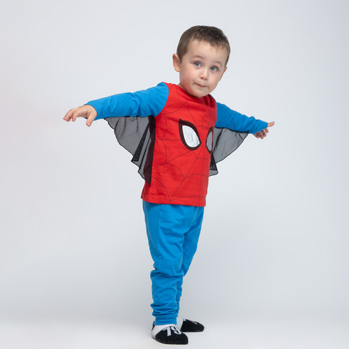 Pijama Niño Spiderman Costume Rojo Marvel