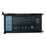 Bateria P/ Notebook Dell P75f P93g P58f P66f P69g 42wh Wdx0r