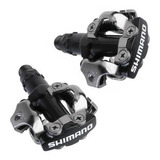 Pedal Mtb Clip Shimano Spd M-520 Preto Original Garantia