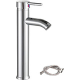 Grifo Para Lavabo Baño Llave Mezcladora Monomando Inoxidable