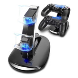 Base De Carga Doble Para Joystick Ps4 - Seisa