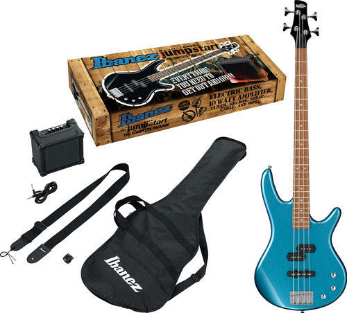 Ibanez Ijsr190n Jumpstart Bass Metálico Azul Claro Con Bol.