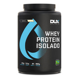 Dux Whey Protein Isolado 900g - Isolada Altíssima Qualidade Sabor Baunilha