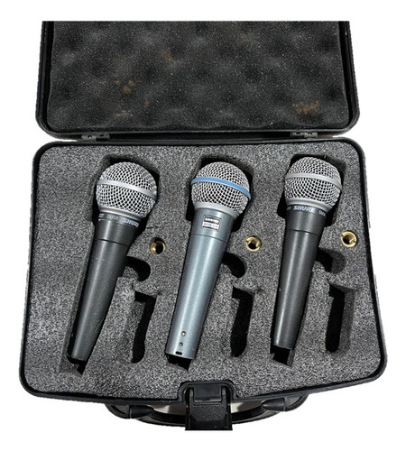 Shure 2 Microfonos Sm54 Y 1 Beta 58a