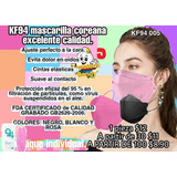 100 Mascarillas Kf94 Coreana Protección Eficaz Empaque Indiv