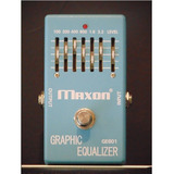 Maxon Ge601 Graphic Equalizer Pedal (usado)