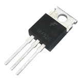 Kit 5 Unidades Transistor Irf520 - Mosfet De Canal N