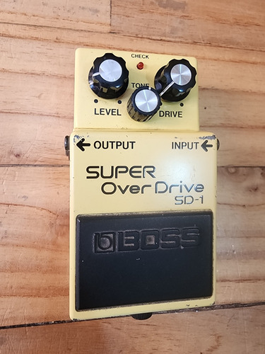 Pedal Biss Sd1 Clásico Overdrive