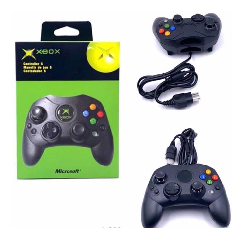 Control Alambrico Xbox Clásico .