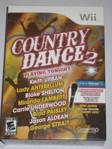 Wii Baile Country 2 Con Micrófono