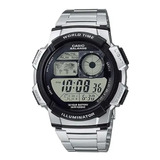 Reloj Casio Ae1000   Acero Orioginal Deportivo