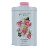 Polvo Talco Perfumado Yardley London, Rosa Inglesa, 200g