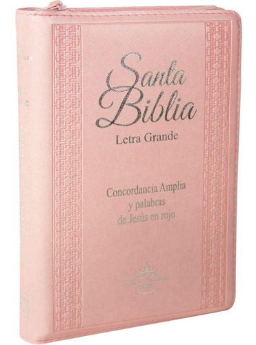 Santa Biblia Letra Grande Concordancia Amplia Cierre Imitaci