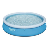 Alberca Inflable Redondo Bestway Fast Set 57273 5377l Azul