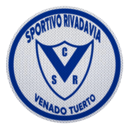 Parche Circular 7,5cm Sportivo Rivadavia Venado Tuerto
