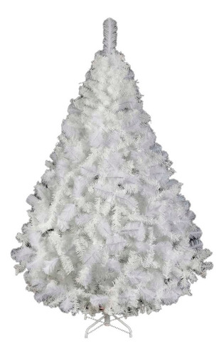 Arbol De Navidad Pino California Blanco 190cm Naviplastic