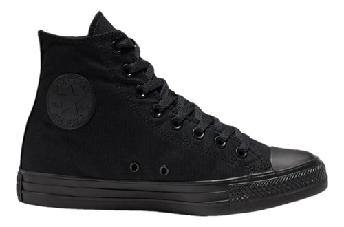 Converse Chuck Taylor All Star En Bota De Lona Bco/ngr 