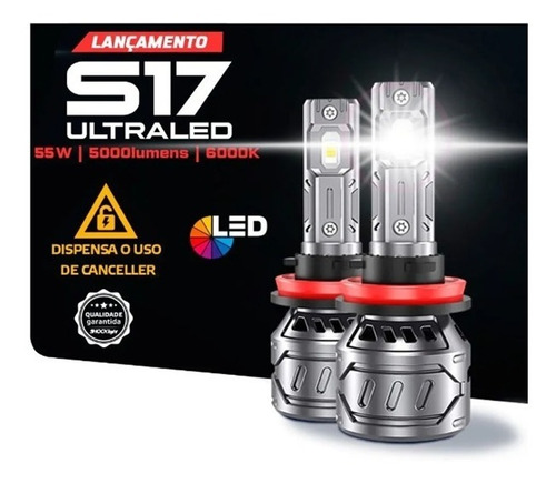 Ultra Led S17 Shocklight 10000 Lumens H1 H4 H7 H1 H8 H11 Hb4