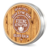 Viking Revolution Balsamo Para Barba Con Aroma A Cedro Y Pin