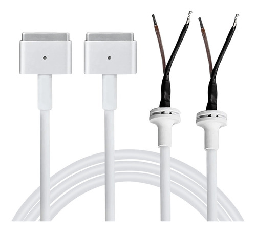 2 Cable Para Reemplazo Para Magsafe 2 Cargador Punta T 