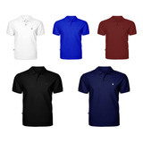 Kit 3 Camisas Polo P Ao G4 Plus Size Tamanho Especial Hanter