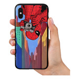 Funda Para LG En Todos Los Modelos Spider Man Camara