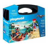 Playmobil Piratas Valija Maletin Con Pirata Y Soldado 9102