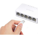 Switch Tp-link Mercusys Ms105 5 Puertos 10/100 Mb No Admin