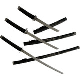 Antiguo Set De Katanas Decorativas Fantasia