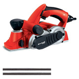 Cepillo Garlopa Rebajadora Cepilladora Madera Einhell 850w Color Rojo