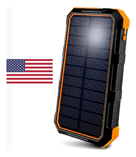 Cargador Portatil Solar 24000 Camping Carga Rápida Celular