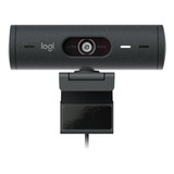 Camara Web Logitech Brio 505 Micrófono 1080p Negro