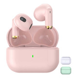 Audífono In-ear Gamer Inalámbrico Fitpolo Bluepods Mini 1 Rosa Con Luz Led