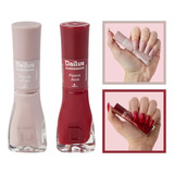 Kit Esmalte Dailus Pipoca Doce + Taça De Cristal Queridinhos