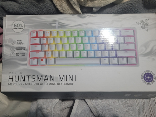 Teclado Razer Hunstman Mini Blanco