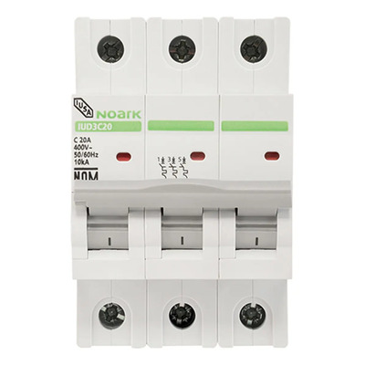 Interruptor Termomagnético Din 3 Polos, 32 A | Envío gratis