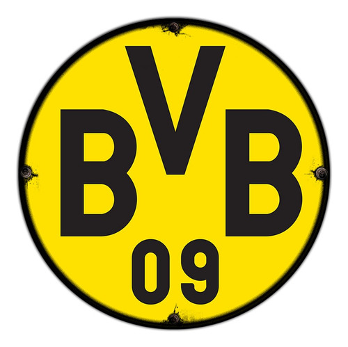 #702 - Cuadro Decorativo - Borussia Dortmund Futbol No Chapa