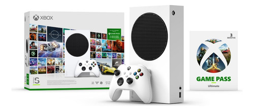 Xbox Series S 512gb + 3 Meses De Game Pass Ultimate A Pronta Entrega