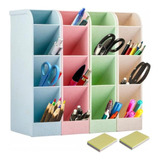 Organizador Porta Lapiceros Vertical Marcadores 4 Divisiones