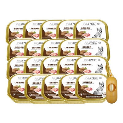 Nupec Adulto Pack 20 Latas Alimento Húmedo Senior + | Meses sin interés