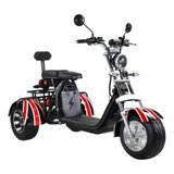 Triciclo Elétrico 5000w 48v + 4 Baterias De Lítio Adulto