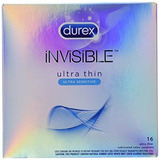 Durex Invisible Ultra Fino Y Ultra Sensible Condones Premium